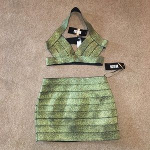 Poster Grl Gold Glitter Matching Set size medium